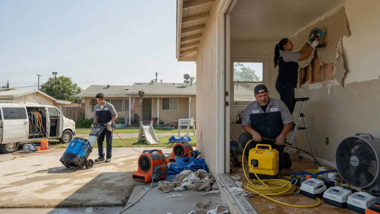 Water Damage Restoration in Tarzan, TX near me